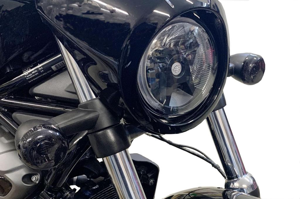 Kijima HD-01293 Motorcycle Turn Signal Lens Cover for Bullet Lamps, 2 Pack Sportster S, Pan America, Nightstar, Smoke