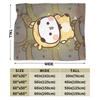 Bubu and Dudu Series Blanket  Warm Soft Novelty Plush Throw Blanket For Living Room Picnic Flannel Bedspread Bed Cover