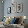 USB Charging LED Wall Lamp: Dimmable Bedroom and Study Light, No Wiring Needed