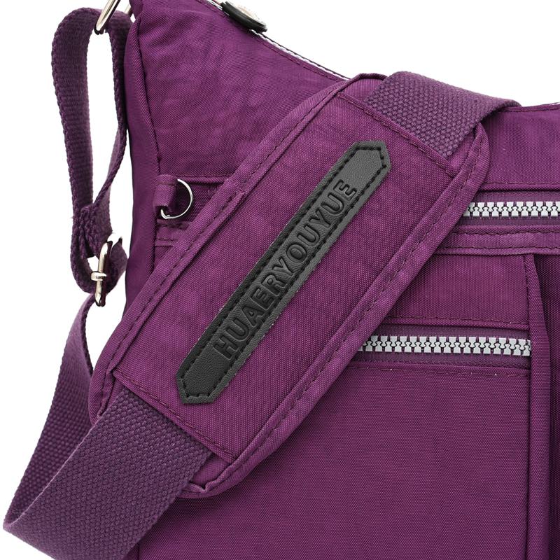Fashi Hochwertige Handtasche Damen Umhängetasche Damen Schultertasche Damen Umhängetasche Nyl wasserdicht Damen Geldbörse sac a main