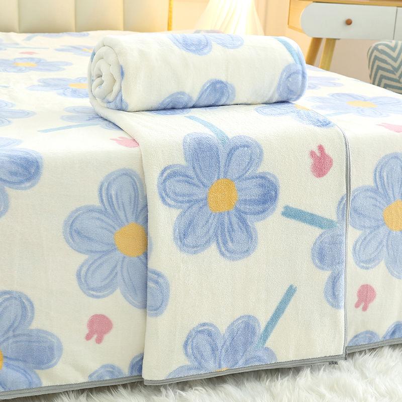 Linen Sheets, Coral Fleece Blankets, Summer Air Conditioning Blankets, Nap Blankets, Single and Double Bed Sheets, Dormitory Blankets