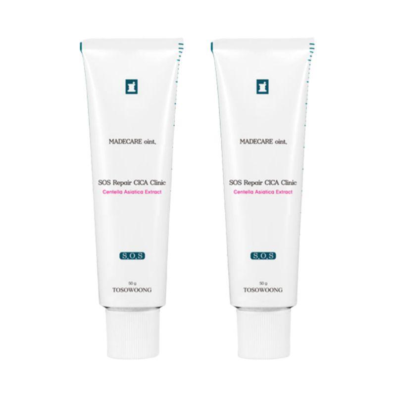[TOSOWOONG]Advanced Cica-Comfort Spot-Softening Balm Cream Duo (50g x 2ea) (50g x 2ea)