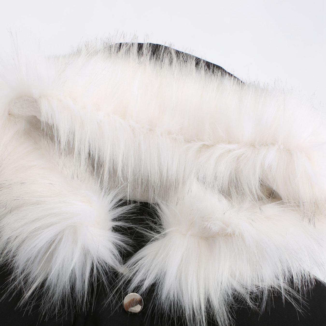 Пальто Parkers с капюшоном и воротником — фото 8