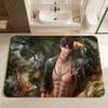 Love And Deep Space Game Hallway Carpet Washable Non-Slip Living Room Sofa Chairs Area Mat Kitchen Doormat Area Rug