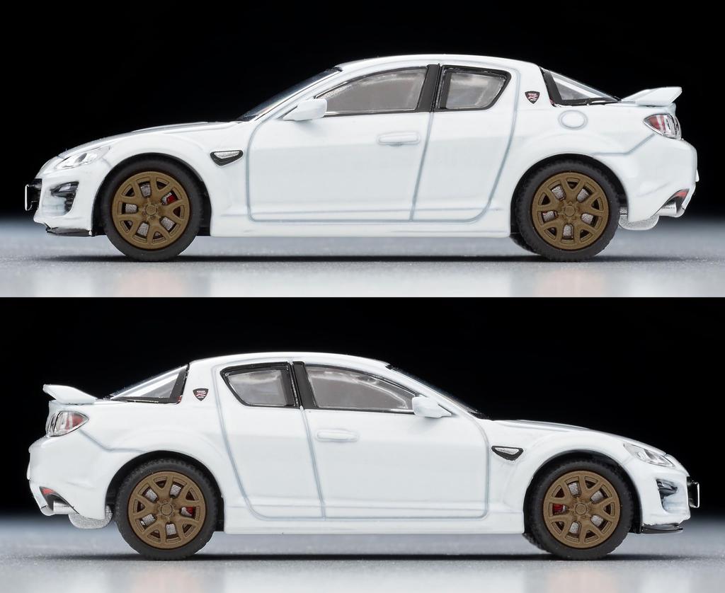 TOMYTEC Tomica Limited Vintage Neo Scale Mazda Spirit R White 2012 Model 336020 1/64 LV-N314e RX-8 (Finished Model)