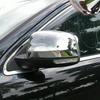 For Jeep Grand Cherokee Dodge Durango 2011- ABS Chrome Rearview Side Mirror Cover Wing Cap Exterior Door Housing Shell Trim