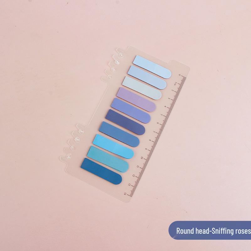 Triangle & Round Segmented Pull-out Strong Adhesive Sticky Notes for Memos