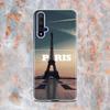 Paris Eiffel Tower Travel Silicone Cover For Honor 20 20S 20E 8 8A Prime 8X MAX 8C 8S 7A 7C 7S Pro Phone Case