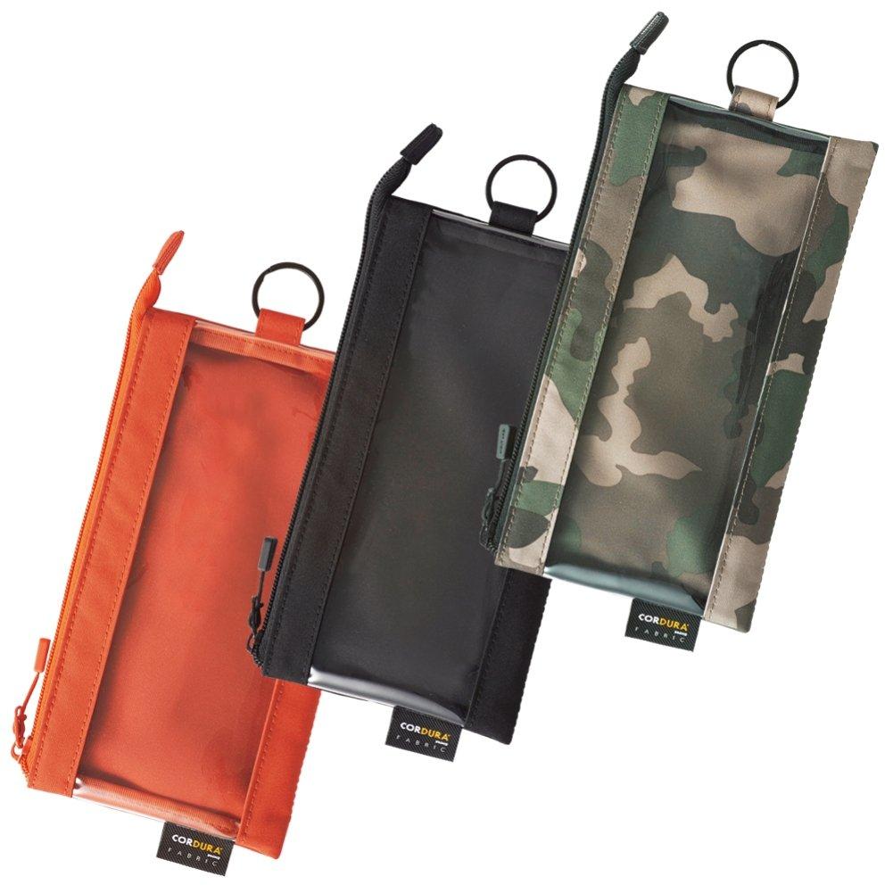 LIHIT LAB Clear Pen Orange Case, Size, F7571-4