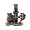 1 PC Simulation Castle Aquarium Landscaping Ornament Rockery Castle Decoration Fish Shrimp Hideout Ornament Aquarium Accessories