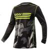3D-gedruckte Modemarke Camping-T-Shirt Motorrad-Aufdruck Radsport Langarmshirt Outdoor Motorradreisen Schnelltrocknendes Oberteil