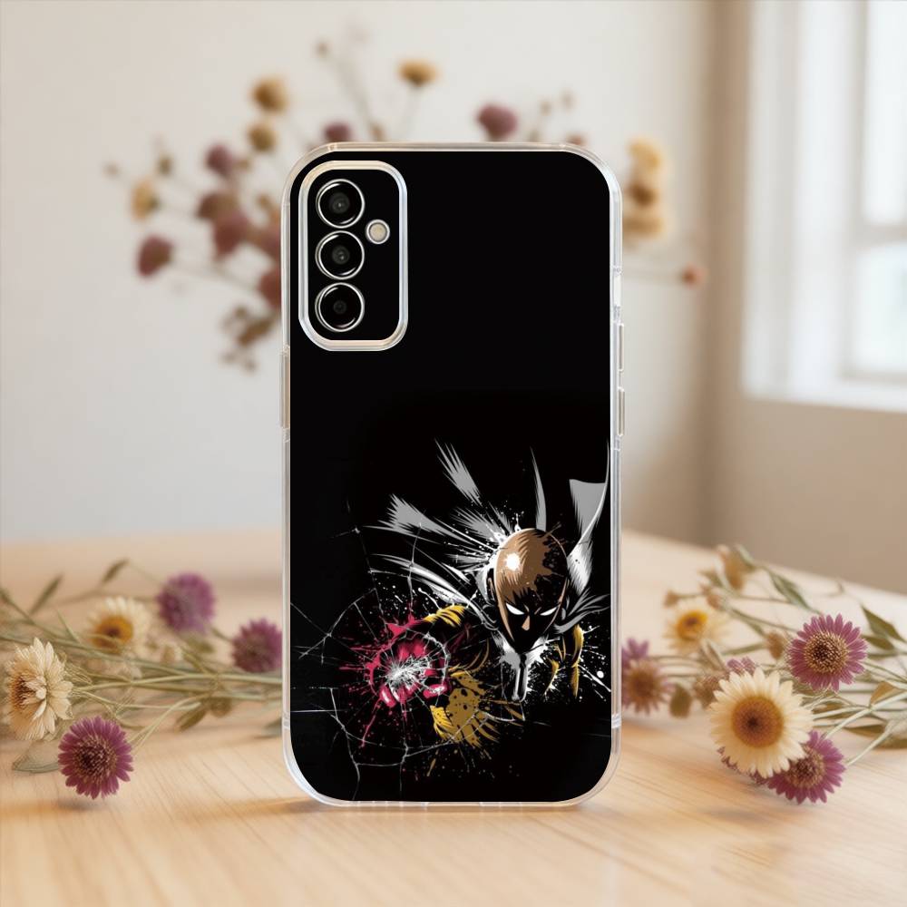 

Чехол для телефона One-Punch Man Saitama для Samsung A10, 12, 20, 21S, 30, 31, 40, 50, 51, 52, 70, 71 Прозрачная крышка Samsung a70
