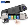 2019 Nouvelle VersionCHORTAU Dashcam Voiture Rétroviseur Écran Tactile De 4,8 Pouces Full HD 1080P, Caméra De Voiture Grand Angl