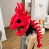 3D Realistisches Dinosaurierskelett Kostüm Atmungsaktives Cosplay Dinosaurierkopf Kapuze Foto Requisiten