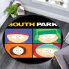 South Park Poster Pattern Round rug,Carpet Rug for Living Room Bedroom Playroom ,Non-slip Floor Mat,Holiday Gifts and Birthday Gifts.