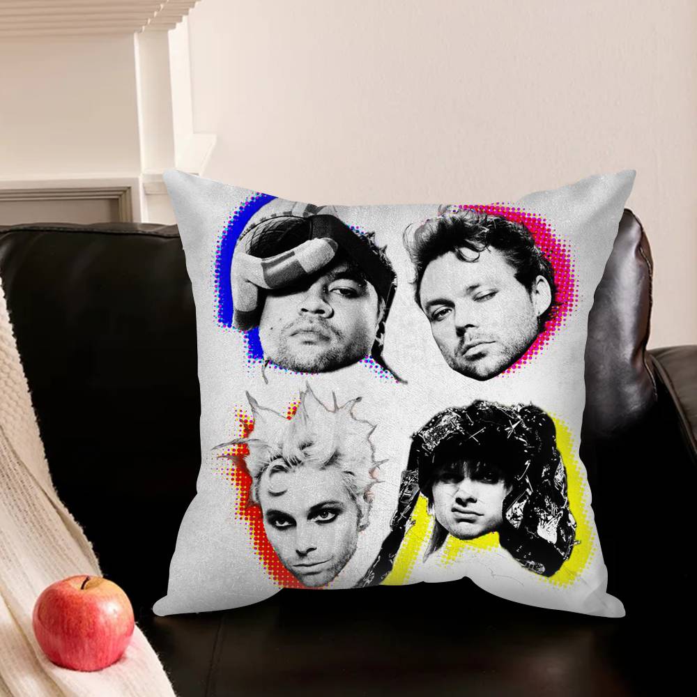 Band 5 Seconds Of S-Summer 50S Pillowcase For Sofa Room Office Decor Printing Protector Cushion Cover Valentine Gift Custom