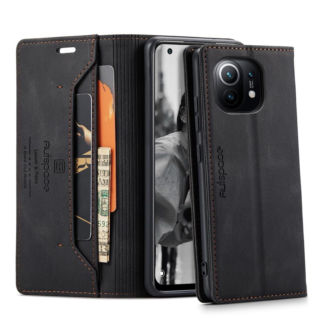 Leather Flip Case for Xiaomi 13 Pro/Redmi Note 12 Pro/Note 11 - Card Holder
