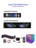 Bluetooth LED Flexible Car Sticker: Smart Devil's Eye Advertising Screen