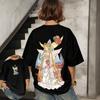 2026 Sailor Moon New Women's Parent-child Fashion Short-sleeved T-shirt for Spring Summer Comfortable Casual Outdoor Top