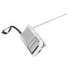 Portable Radio FM AM 3.5mm Headphone Jack Portable Rechargeable Radio for Study Work Life