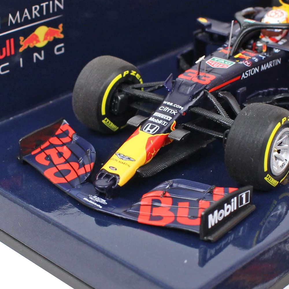 Minichamps Red Bull Racing RB16 F1 2020 Abu Dhabi GP Winner Verstappen 1/43 #33 M.