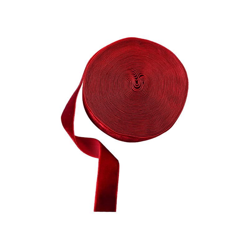 Festive Velvet Ribbon for Gift Wrapping & DIY Ornaments