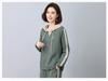 Women's Plus Size Autumn Two-Piece Set: Fashionable Sweatshirt & Loose Sportswear Pants