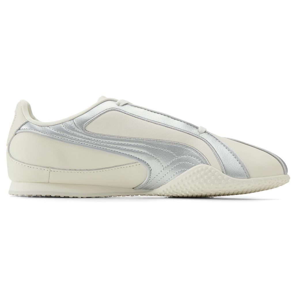 New PUMA Bella V2 Abrasion Resistant Low Top Casual Shoes Unisex Silver Glow White 404043-02