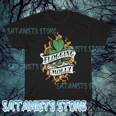 Nové logo Flogging-Molly Pánské tričko vtipné velikost S až 5XL