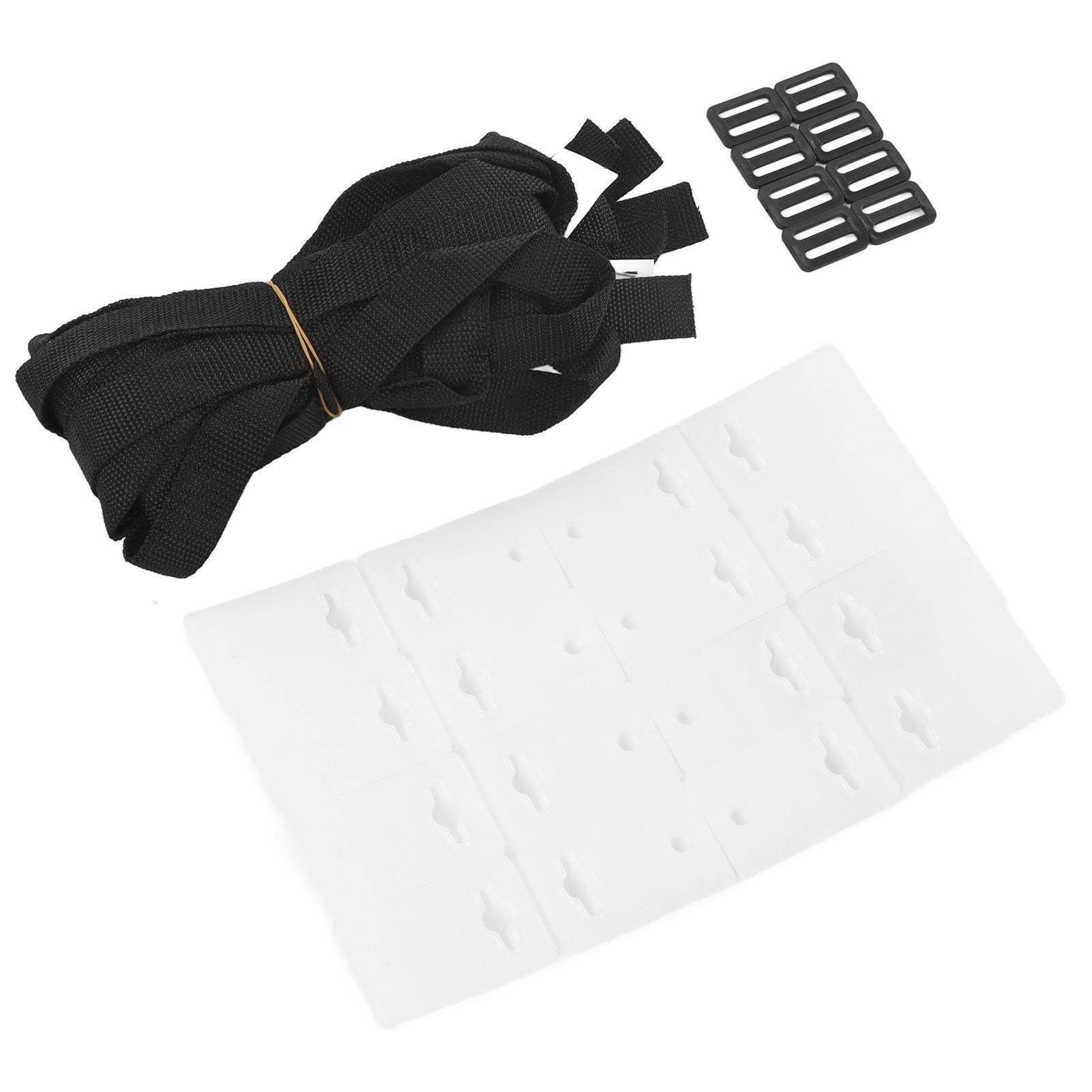 

8 комплектов ремней для ролика бассейна, комплект креплений для катушки солнечного покрытия с кордовыми пластинами и пряжками