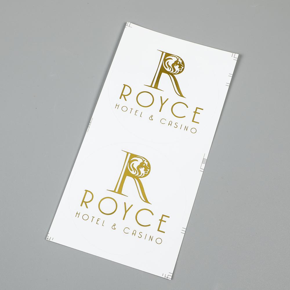 Attractive Design Not Easy to Fall Label Stickers 100 Pcs Custom 1