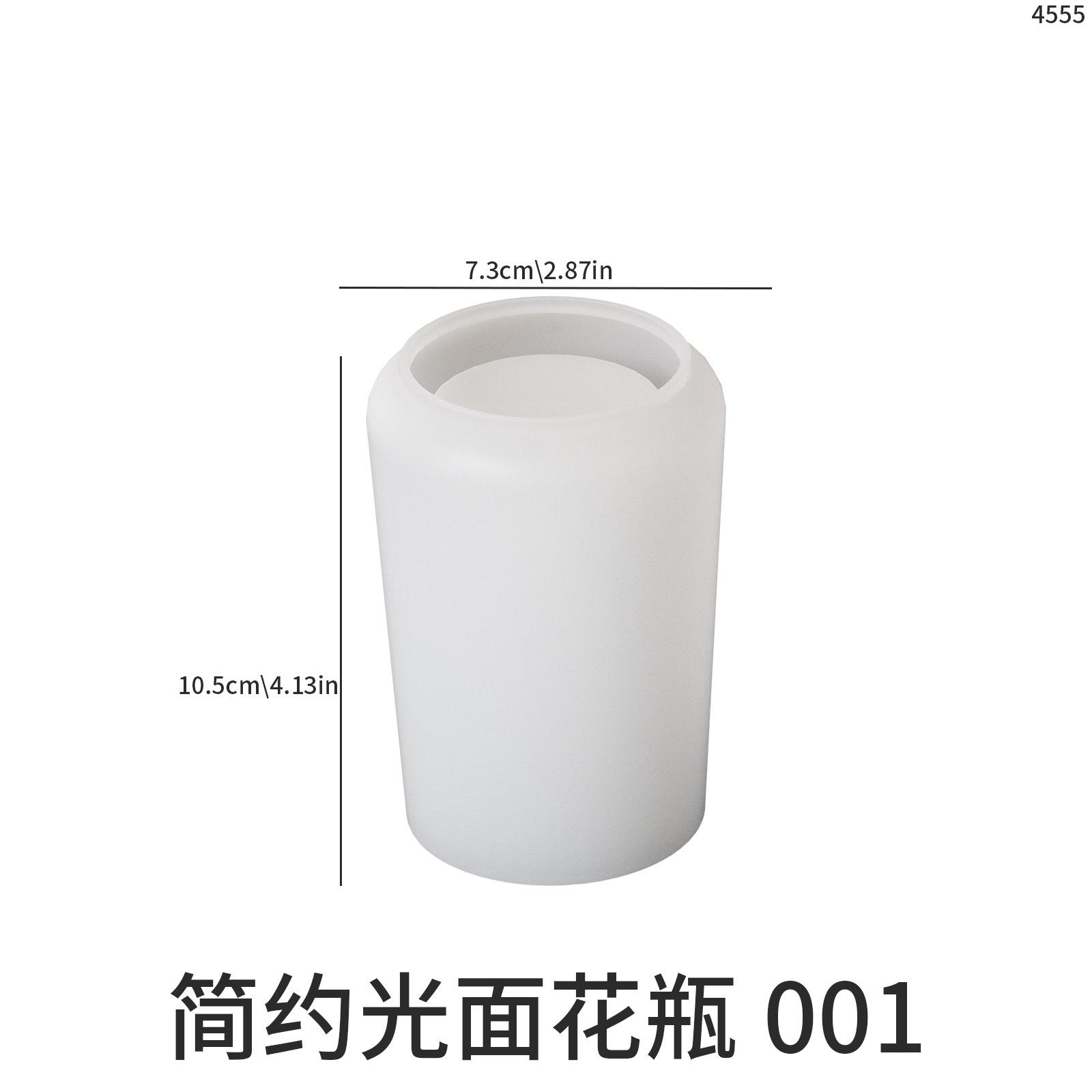 

Premium DIY Epoxy Glossy Striped Vase Pen Holder - Aromatherapy Gypsum Candle Cup Storage Box Silicone Mold Craft