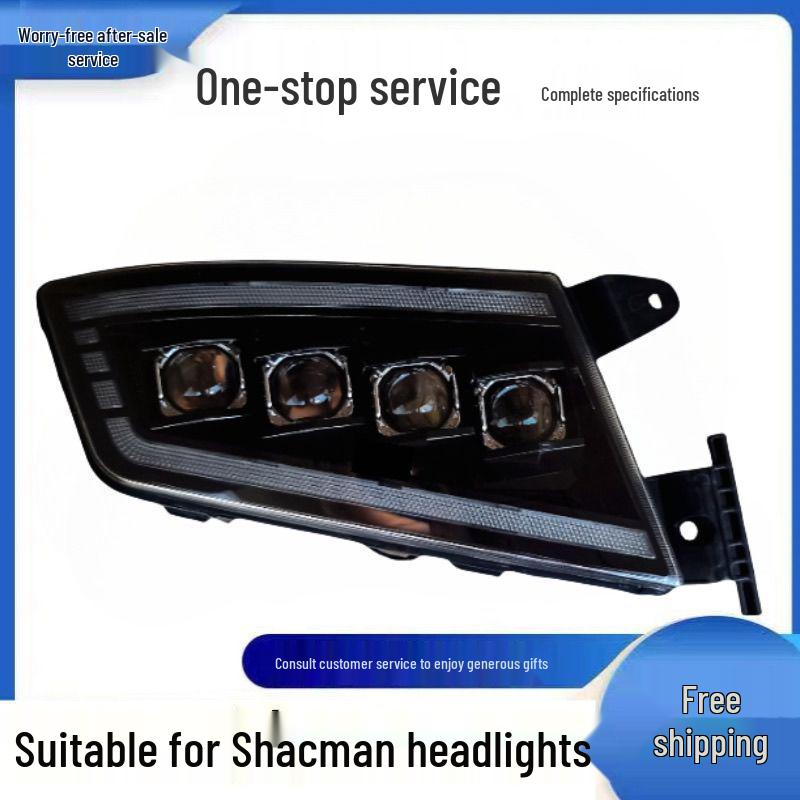 Super Bright Laser Matrix Lens Headlight for Sinotruk Sitrak C7H C5H G7S Left Laser