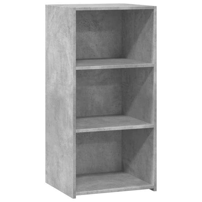VidaXL Buffet gris béton 45x41x93 cm bois d'ingénierie 846358