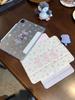 Floral Print iPad Pro 2021 / iPad Mini 6 Case with Three Bows