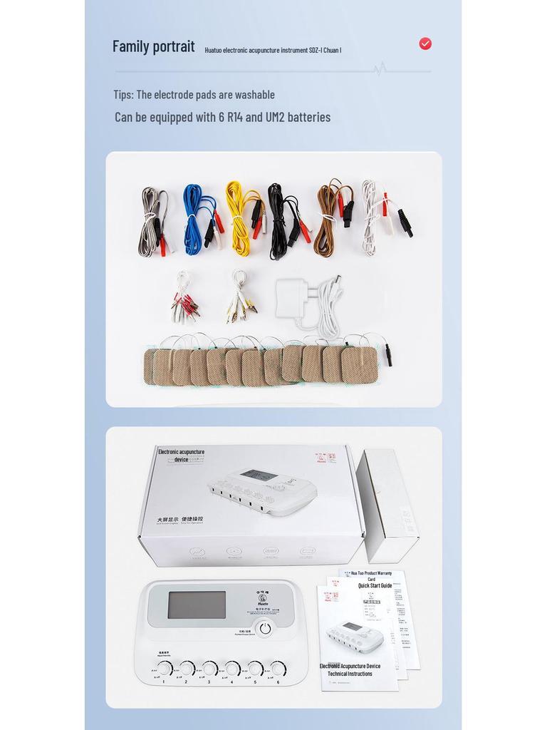 Huatuo SDZ-3 Upgraded Electronic Acupuncture and Pulse Therapy Device