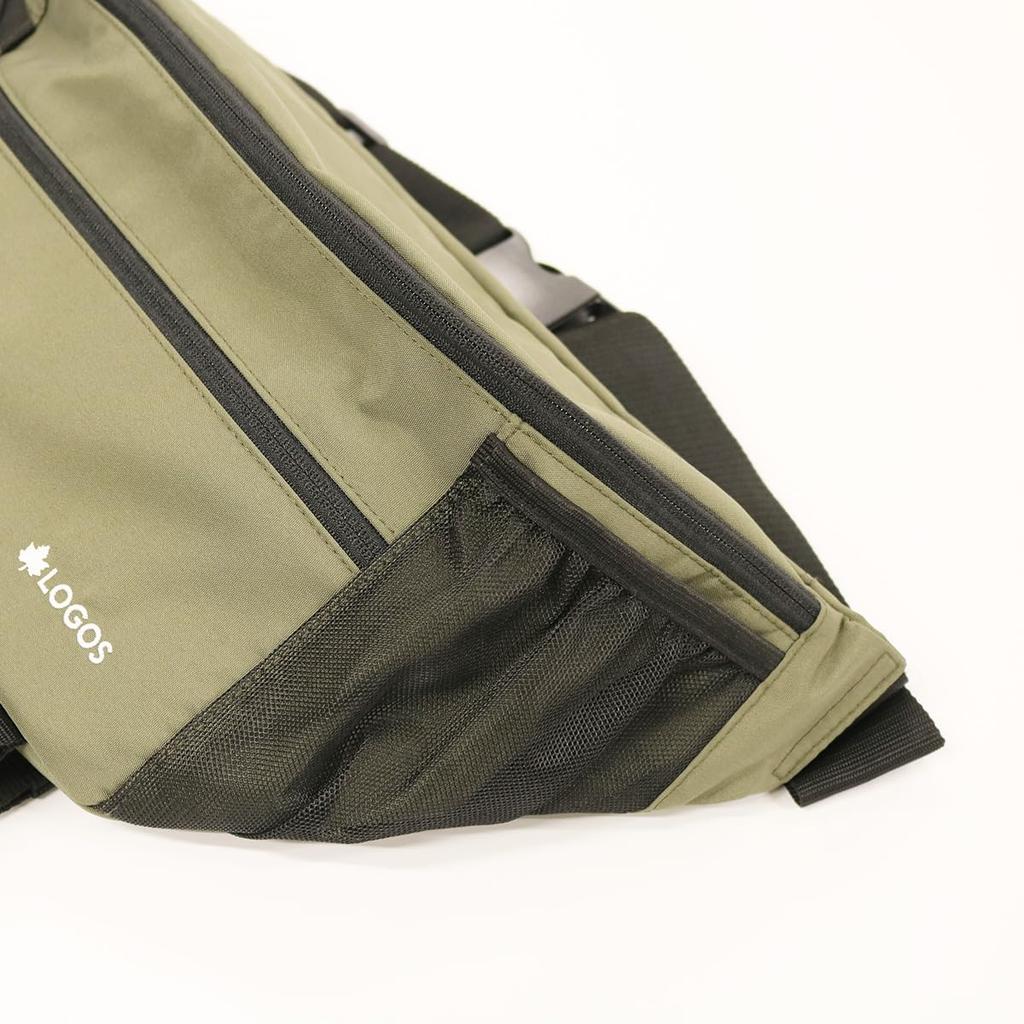 Logos Messenger Luggage Bag - BE (Khaki) 37410319 Outdoor Waist Bag