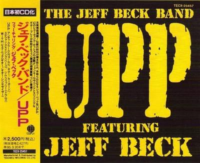 CD JEFF BECK BAND  Upp Featuring Jeff Beck TECX25457 HEART  SOUL 1993 Japan Rock Used