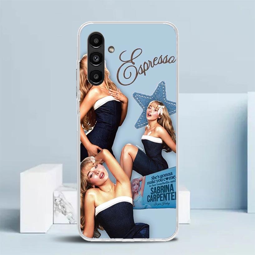 CR66 S-Sabrina C-Carpenter כיסוי ל-Samsung Galaxy A17 A37 A57 A16 A26 A36 A56 A15 A14 A55 כיסוי טלפון A13 A53 A25 A35 A24 A34 A