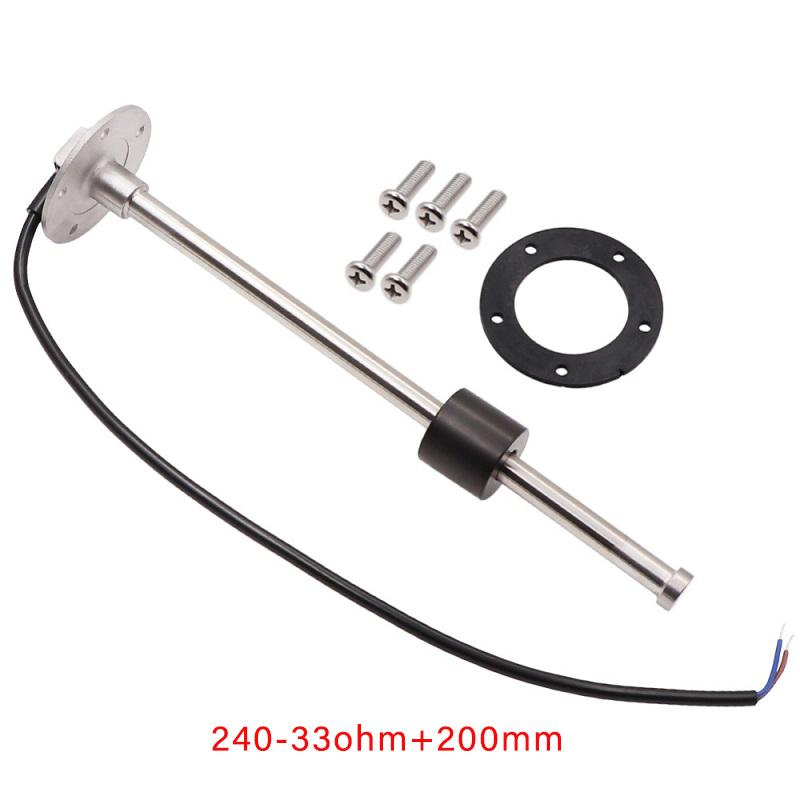 Universal Fuel Water Level Sensor Sender 150mm 175mm 200mm 225mm 385mm 0-190ohm 240-33ohm Standard 5 Hole Assembly Customized