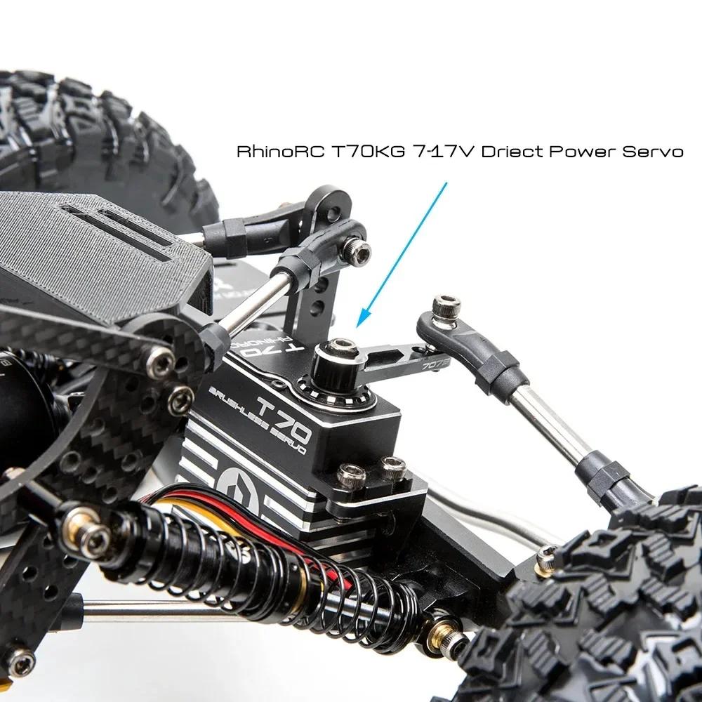 RhinoRC W1 Chassis 317mm 1/10 Scale Shafty Crawler Rig for RC Car Modification