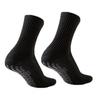 Men's Breathable Non-slip Shock-Absorbing Solid Color Sports Socks for Football & Basketball