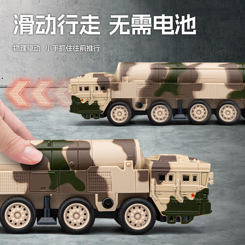 1/50 Dongfeng 31 Wyrzutnia Rakiet Model Ze Stopu Pociski Mogą Być Wystrzeliwane Chłopcy Zabawki o Tematyce Militarnej