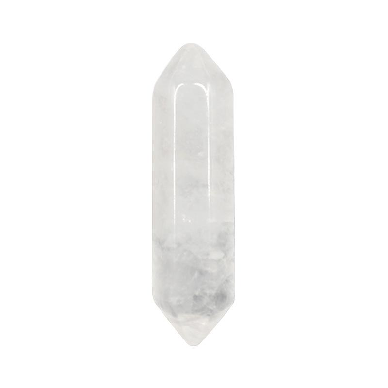 Hexagonal Crystal Bullet Head Yoga Stone Jewelry