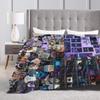 Rapper Music JUL  Flannel Blanket  Warm Soft Throw Blanket for Bedroom Travel Comfortable Bedspread Sofa Bed Cover
