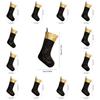 The Zodiac Pattern Socks For Christmas Festival Decoration Gift Cute Fashion