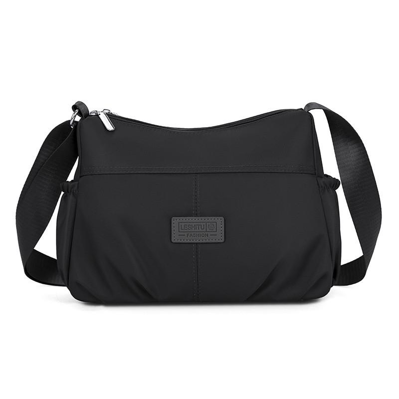 Oxford Cloth Crossbody Bag For Women With Zipper Closure And Minimalist Style For Daily Use