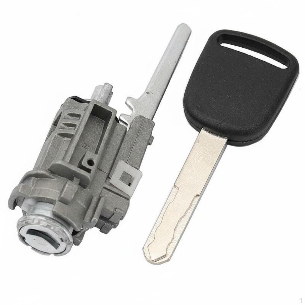 Ignition Lock Core with Key Direct Replacement Cylinder AntiUnauthorized Use