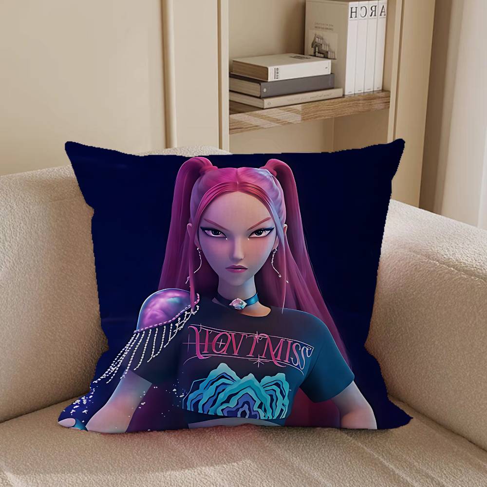 CARTOON MiraS Personalized Pillow Cover Kids Bedroom Wild Party Decor Pillowcase Kid Birthday Shower Gift