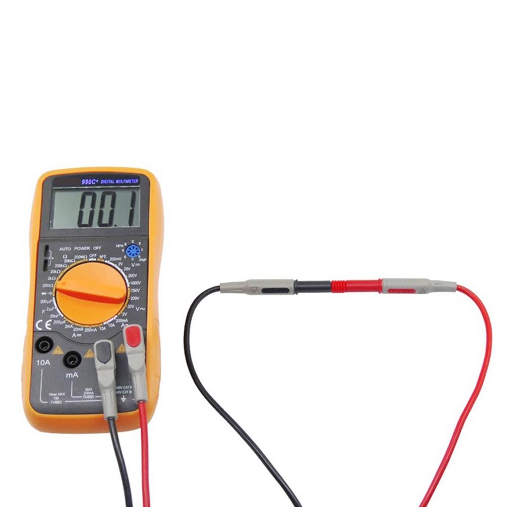 1set P8003 Multimeter Probe For Electrical Testing Replacement Gold Probes Home Repairs Electrical Tools Probe Spare Parts